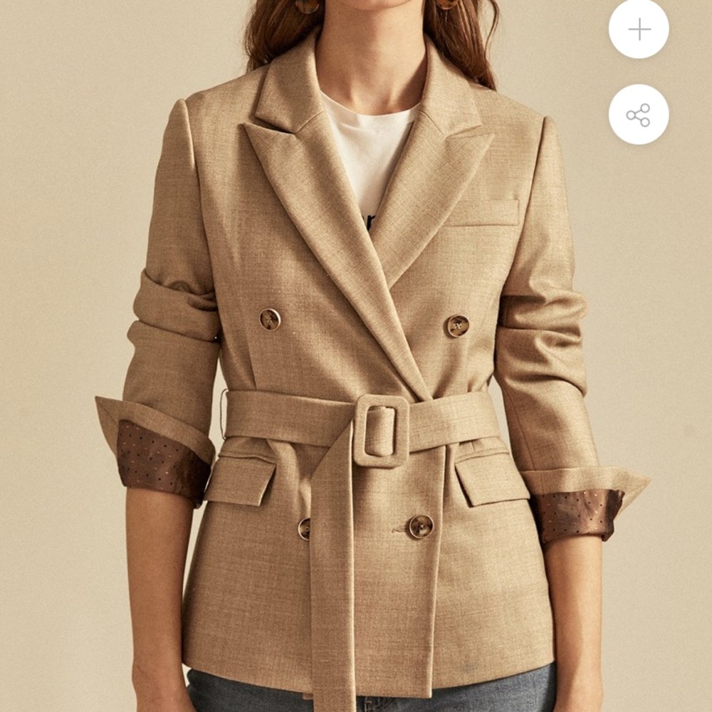 Belted Blazer